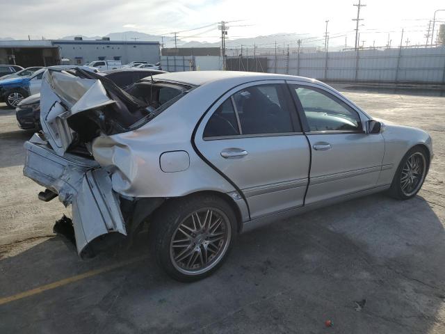 WDBRF61J43A492450 - 2003 MERCEDES-BENZ C 240 SILVER photo 3