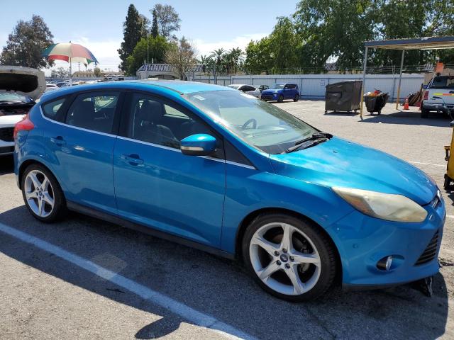 1FAHP3N20CL145462 - 2012 FORD FOCUS TITANIUM BLUE photo 4