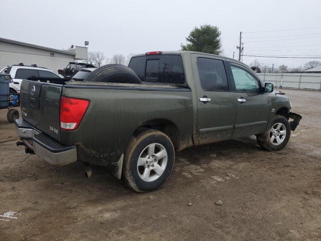 1N6AA07B04N569025 - 2004 NISSAN TITAN XE GREEN photo 3