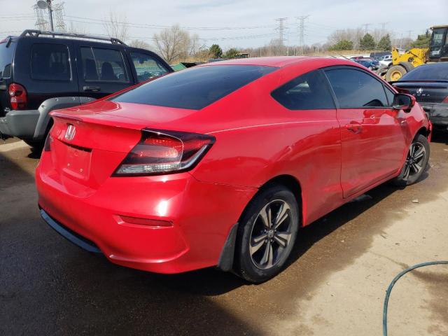 2HGFG3B80EH516213 - 2014 HONDA CIVIC EX RED photo 3