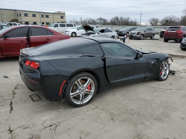1G1YB2D75H5116382 - 2017 CHEVROLET CORVETTE STINGRAY 1LT BLACK photo 3