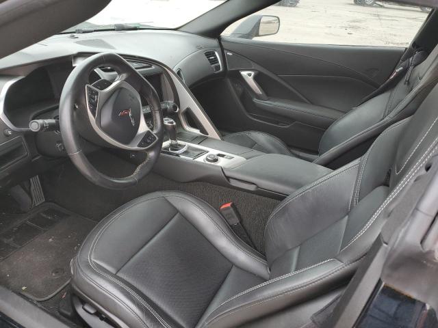 1G1YB2D75H5116382 - 2017 CHEVROLET CORVETTE STINGRAY 1LT BLACK photo 8