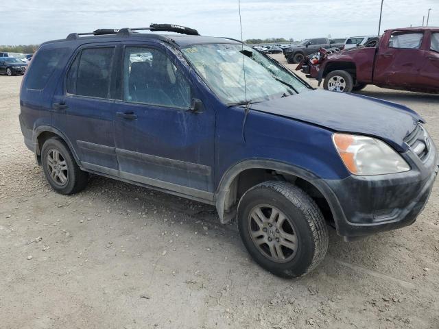 JHLRD78862C083386 - 2002 HONDA CR-V EX BLUE photo 4