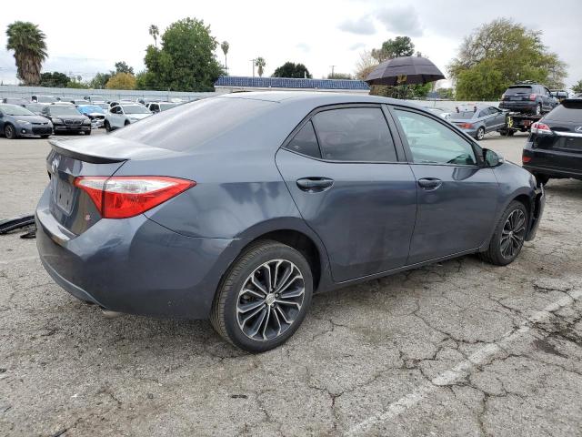 5YFBURHE7EP145728 - 2014 TOYOTA COROLLA L GRAY photo 3