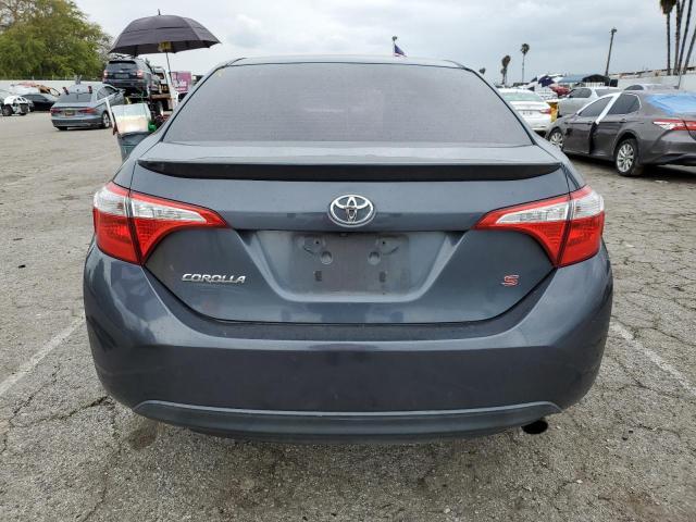 5YFBURHE7EP145728 - 2014 TOYOTA COROLLA L GRAY photo 6