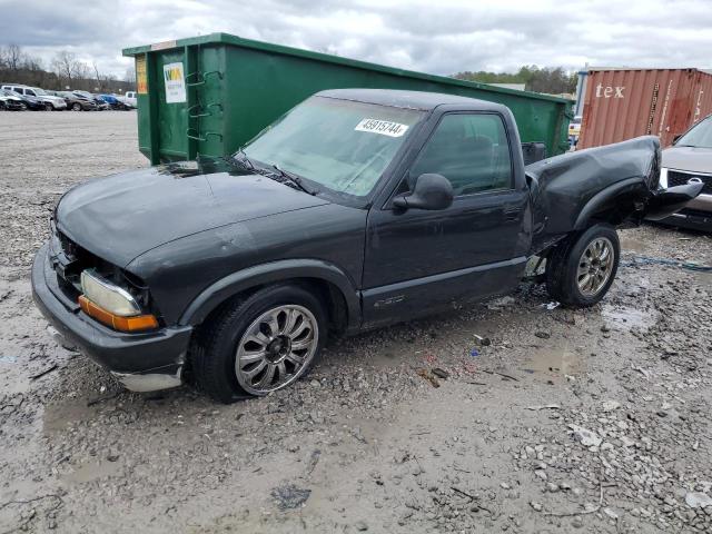 1GCCS14W4Y8192273 - 2000 CHEVROLET S TRUCK S10 BLACK photo 1