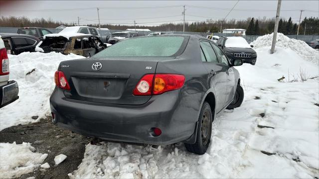 2T1BU40E69C182130 - 2009 TOYOTA COROLLA BASE CHARCOAL photo 3