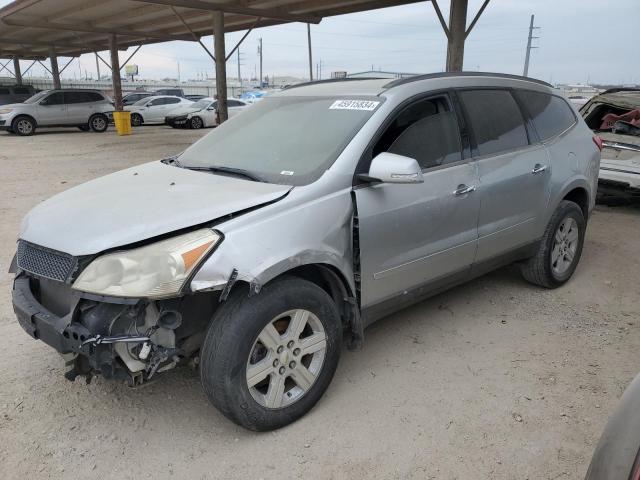 1GNKRGED5BJ171446 - 2011 CHEVROLET TRAVERSE LT GRAY photo 1