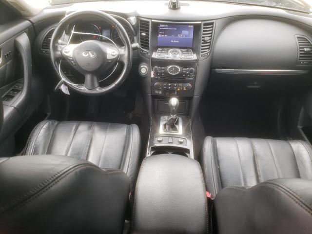 JN8CS1MW1DM173430 - 2013 INFINITI FX37 WHITE photo 8