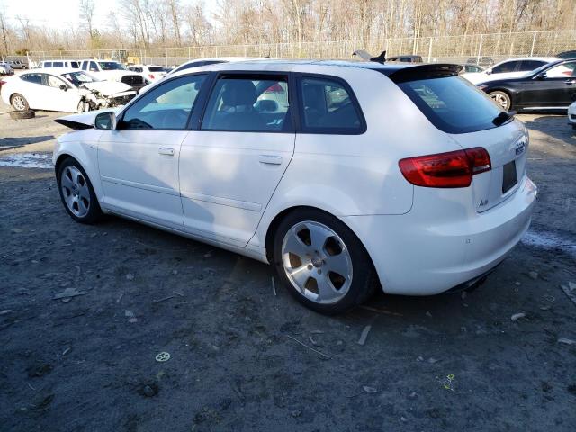 WAUKEAFM7CA113918 - 2012 AUDI A3 PREMIUM PLUS WHITE photo 2