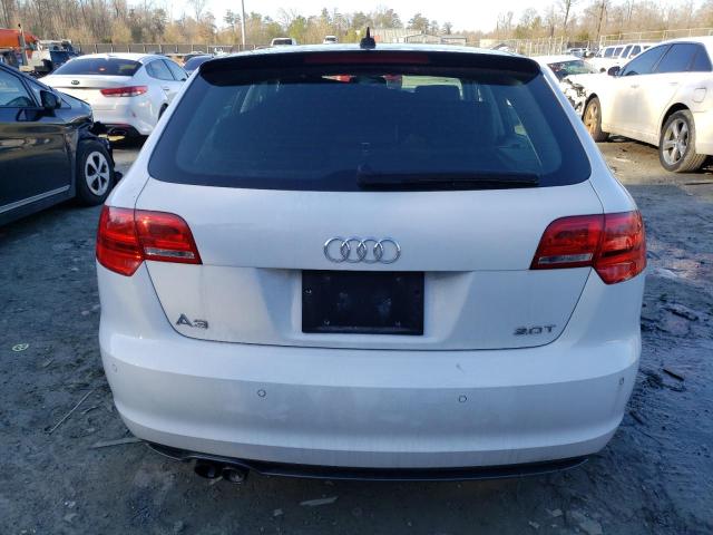 WAUKEAFM7CA113918 - 2012 AUDI A3 PREMIUM PLUS WHITE photo 6