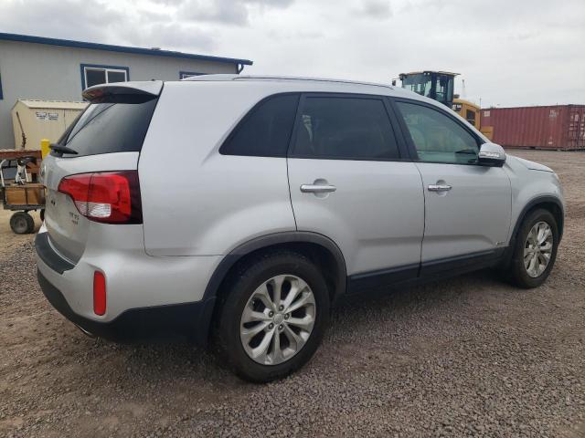 5XYKUDA7XEG550677 - 2014 KIA SORENTO EX SILVER photo 3