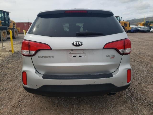 5XYKUDA7XEG550677 - 2014 KIA SORENTO EX SILVER photo 6