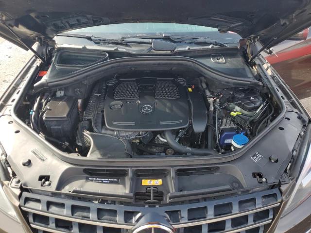 4JGDA5HB3EA381440 - 2014 MERCEDES-BENZ ML 350 4MATIC BROWN photo 11