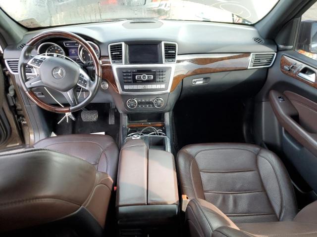 4JGDA5HB3EA381440 - 2014 MERCEDES-BENZ ML 350 4MATIC BROWN photo 8