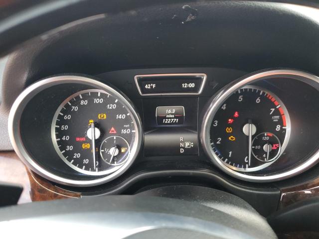 4JGDA5HB3EA381440 - 2014 MERCEDES-BENZ ML 350 4MATIC BROWN photo 9