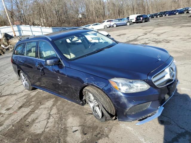 WDDHH8JB2EA916759 - 2014 MERCEDES-BENZ E 350 4MATIC WAGON BLUE photo 4