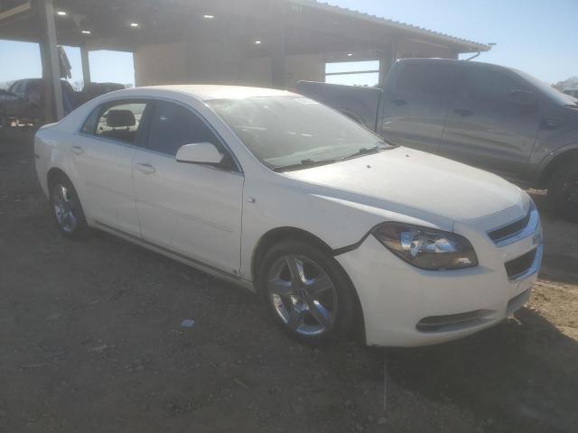 1G1ZH57B284246940 - 2008 CHEVROLET MALIBU 1LT WHITE photo 4