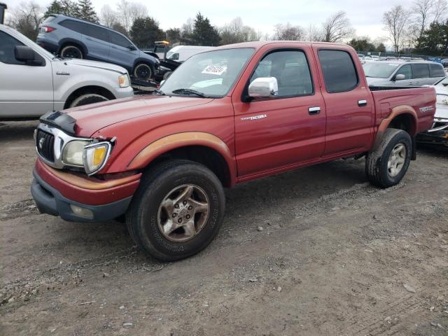 5TEGN92N61Z847278 - 2001 TOYOTA TACOMA DOUBLE CAB PRERUNNER RED photo 1