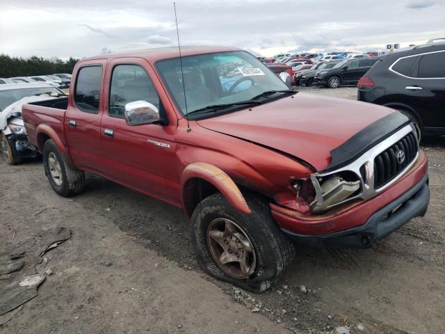 5TEGN92N61Z847278 - 2001 TOYOTA TACOMA DOUBLE CAB PRERUNNER RED photo 4