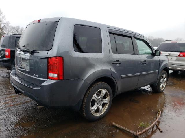 5FNYF4H44CB022461 - 2012 HONDA PILOT EX GRAY photo 3