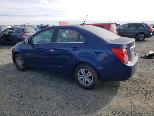 1G1JC5SB3E4196810 - 2014 CHEVROLET SONIC LT BLUE photo 2