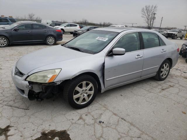 1HGCM66535A005431 - 2005 HONDA ACCORD EX SILVER photo 1