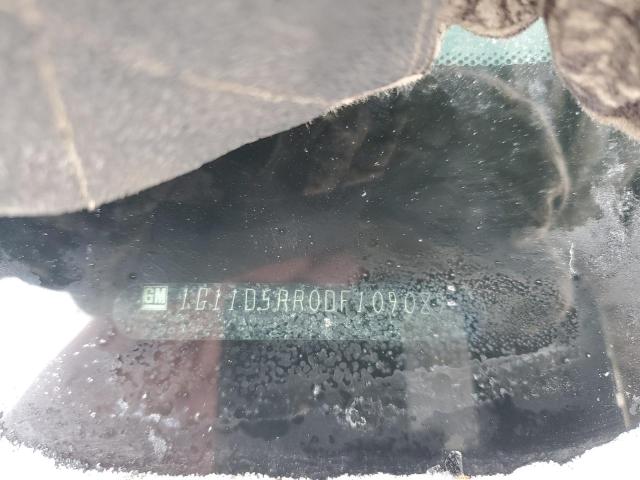 1G11D5RR0DF109089 - 2013 CHEVROLET MALIBU 1LT WHITE photo 12