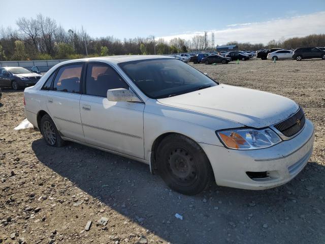 4T1BF28B9YU039257 - 2000 TOYOTA AVALON XL WHITE photo 4