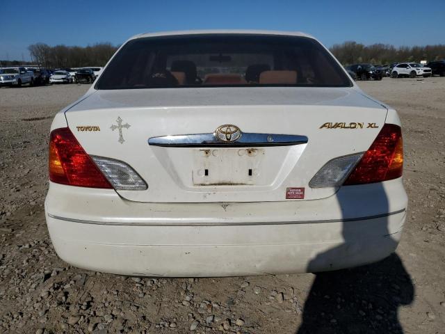 4T1BF28B9YU039257 - 2000 TOYOTA AVALON XL WHITE photo 6