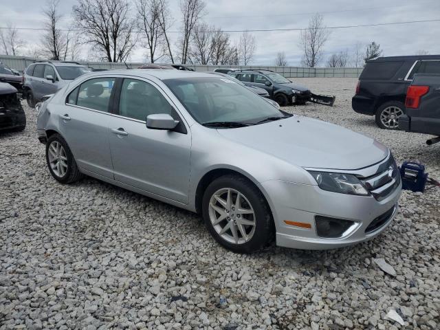 3FAHP0JA0CR265226 - 2012 FORD FUSION SEL SILVER photo 4