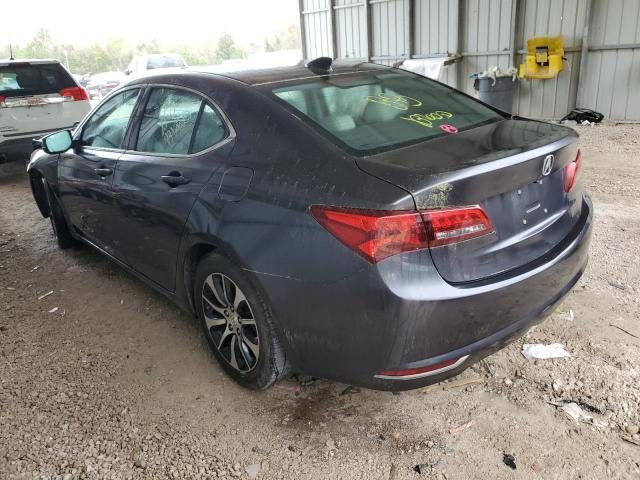 19UUB1F39FA001607 - 2015 ACURA TLX GRAY photo 2