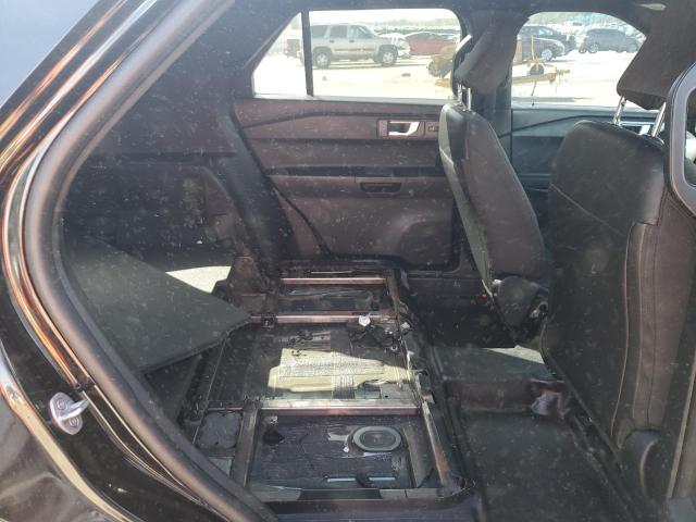 1FM5K8AB6MGA42065 - 2021 FORD EXPLORER POLICE INTERCEPTOR შავი ფოტო 11