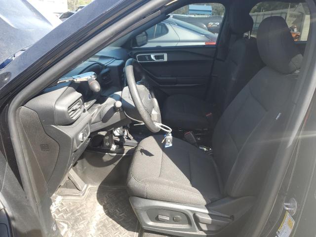 1FM5K8AB6MGA42065 - 2021 FORD EXPLORER POLICE INTERCEPTOR შავი ფოტო 7