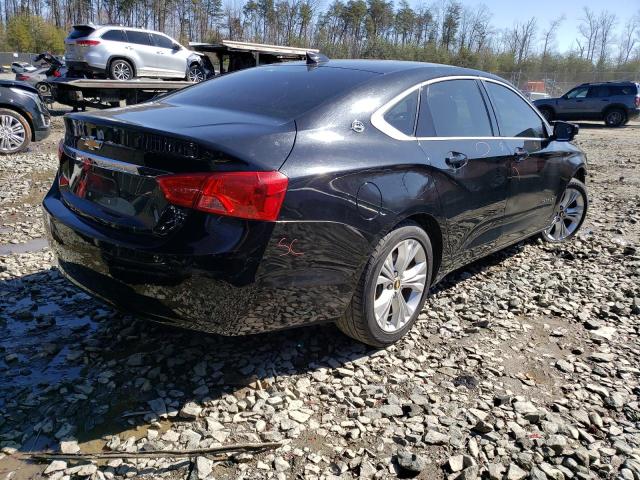 2G1115SL3F9291123 - 2015 CHEVROLET IMPALA LT BLACK photo 3