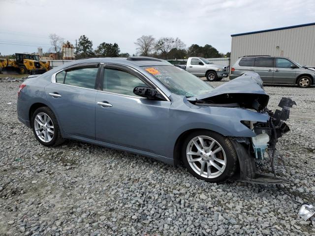 1N4AA5AP7BC827141 - 2011 NISSAN MAXIMA S BLUE photo 4