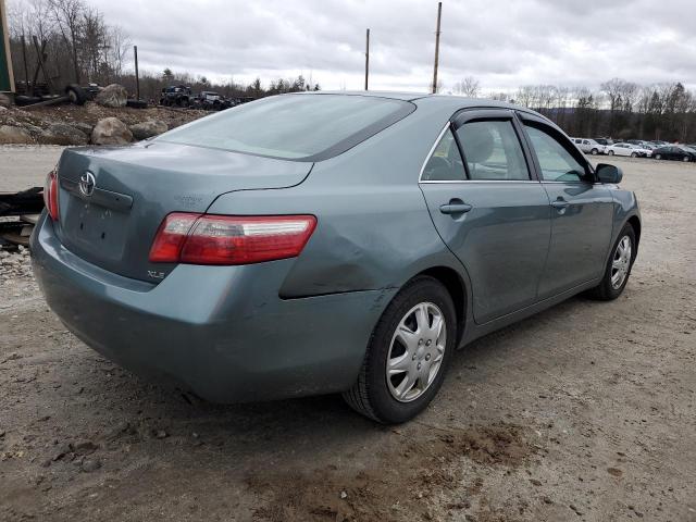 4T1BE46K37U643807 - 2007 TOYOTA CAMRY CE GREEN photo 3