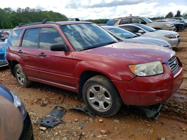 JF1SG63616H718616 - 2006 SUBARU FORESTER 2.5X RED photo 4