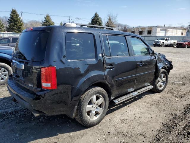 5FNYF4H48BB041187 - 2011 HONDA PILOT EX BLACK photo 3