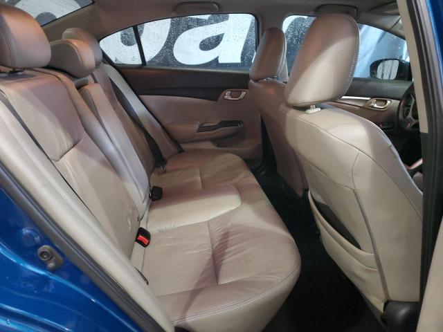 2HGFB2F91FH523958 - 2015 HONDA CIVIC EXL BLUE photo 10