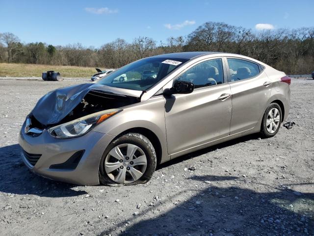 5NPDH4AE0GH753083 - 2016 HYUNDAI ELANTRA SE GRAY photo 1