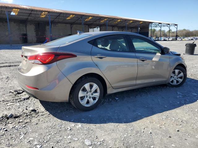 5NPDH4AE0GH753083 - 2016 HYUNDAI ELANTRA SE GRAY photo 3