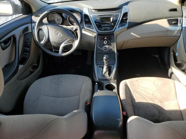 5NPDH4AE0GH753083 - 2016 HYUNDAI ELANTRA SE GRAY photo 8