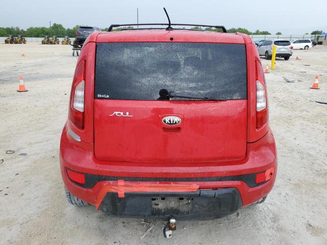 KNDJT2A5XD7611331 - 2013 KIA SOUL RED photo 6