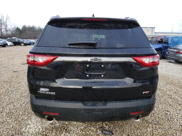 1GNERJKX7KJ161722 - 2019 CHEVROLET TRAVERSE RS BLACK photo 6