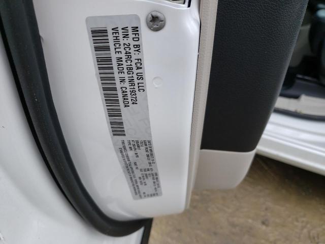 2C4RC1BG1NR193724 - 2022 CHRYSLER PACIFICA TOURING L 白色 照片 13