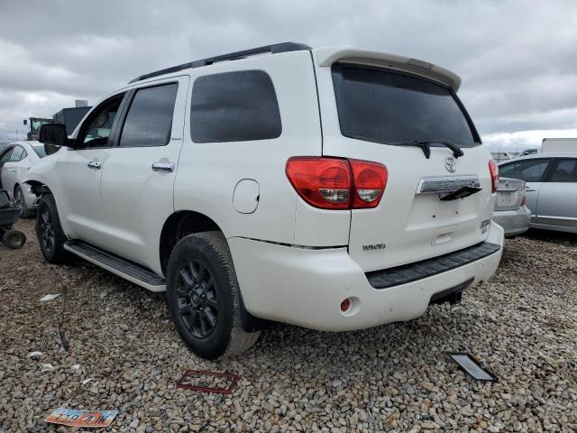 5TDDW5G17AS037718 - 2010 TOYOTA SEQUOIA PLATINUM WHITE photo 2