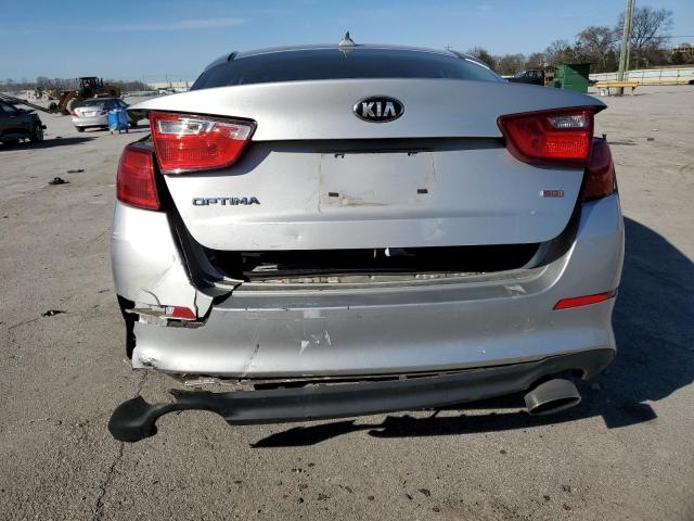 KNAGM4A70E5473863 - 2014 KIA OPTIMA LX SILVER photo 6