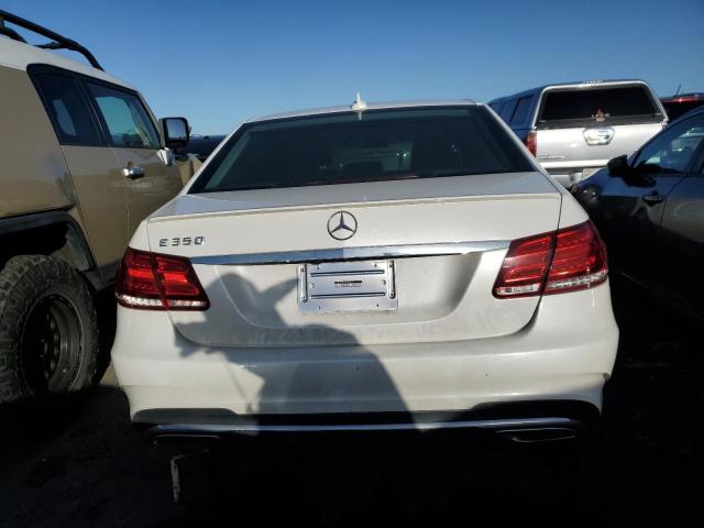 WDDHF5KB3EA881037 - 2014 MERCEDES-BENZ E 350 WHITE photo 6