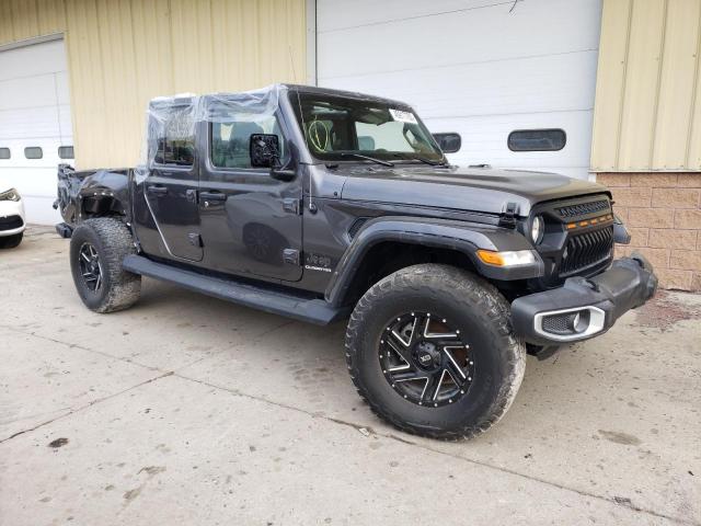 1C6HJTFGXNL175181 - 2022 JEEP GLADIATOR OVERLAND CHARCOAL photo 4